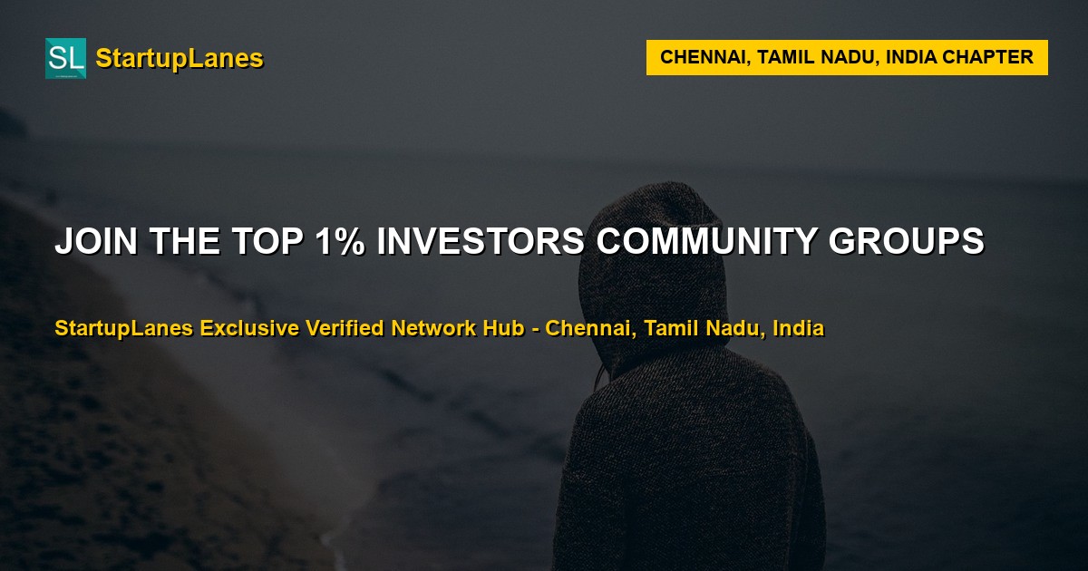 Investors WhatsApp Groups in Chennai