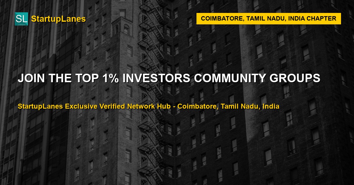 Investors WhatsApp Groups in Coimbatore