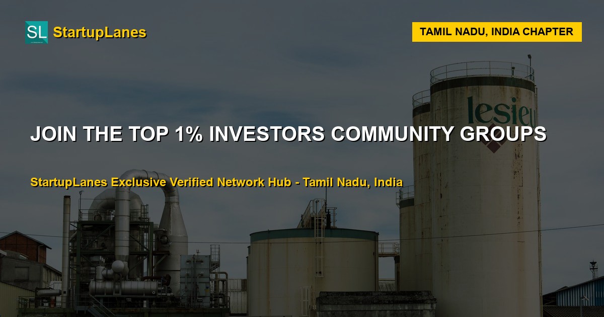 Investors WhatsApp Groups in Tamil Nadu