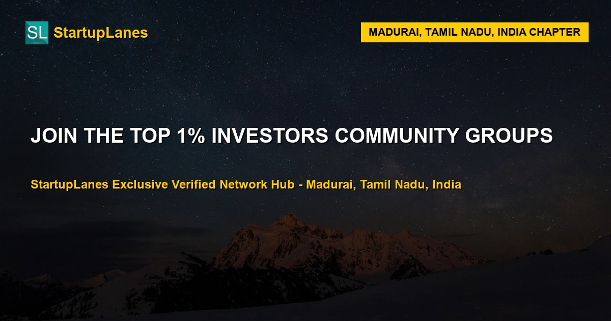 Investors WhatsApp Groups in Madurai