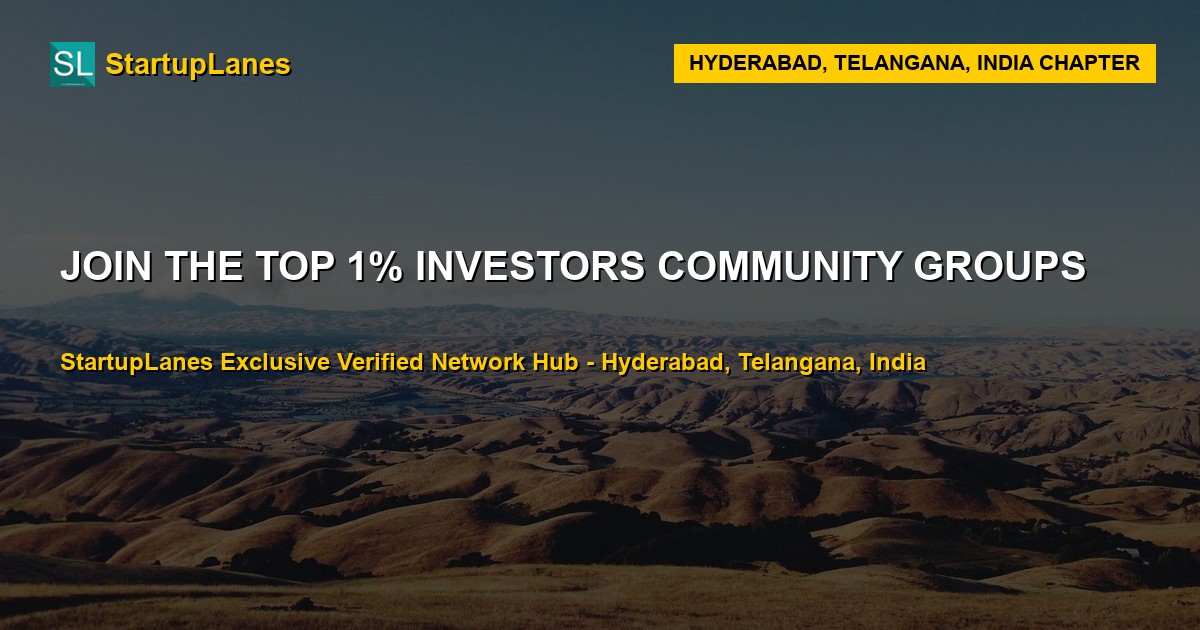 Investors WhatsApp Groups in Hyderabad