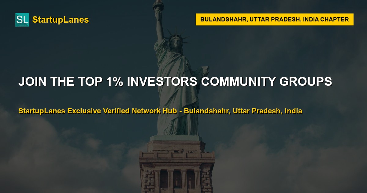Investors WhatsApp Groups in Bulandshahr