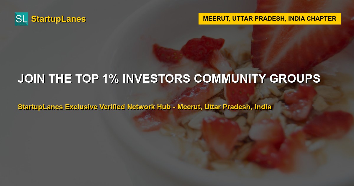 Investors WhatsApp Groups in Meerut