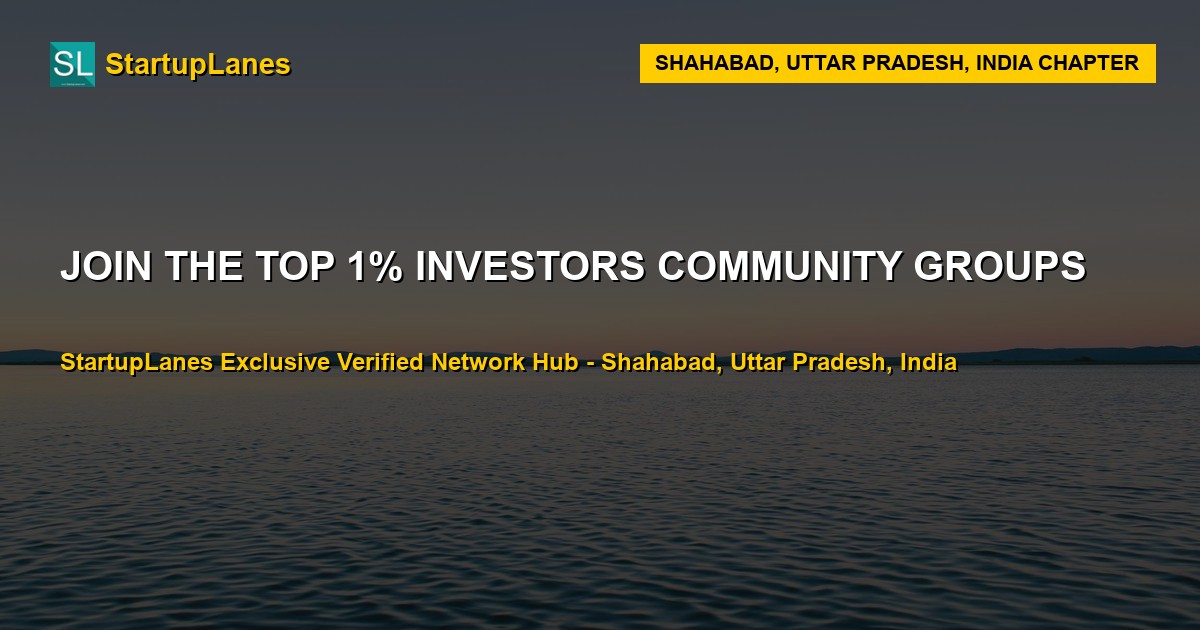 Investors WhatsApp Groups in Shahabad