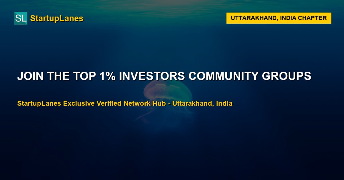 Investors WhatsApp Groups in Uttarakhand