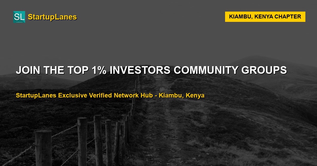 Investors WhatsApp Groups in Kiambu