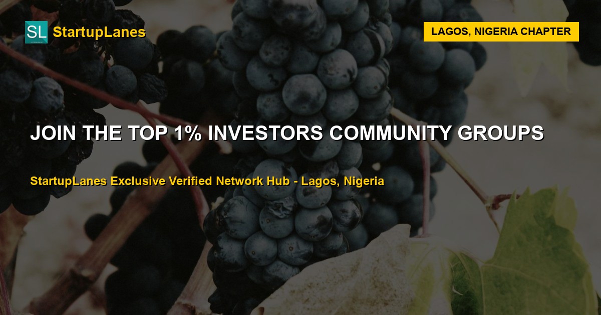Investors WhatsApp Groups in Lagos