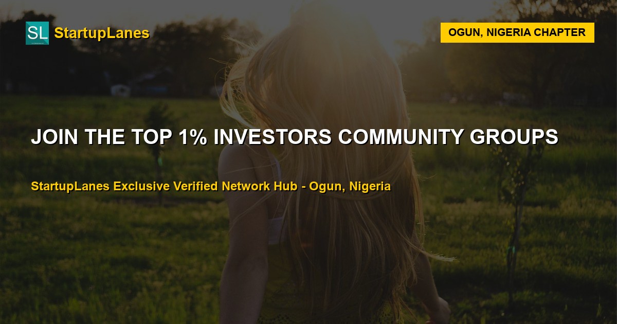 Investors WhatsApp Groups in Ogun