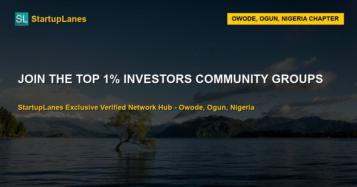 Investors WhatsApp Groups in Owode