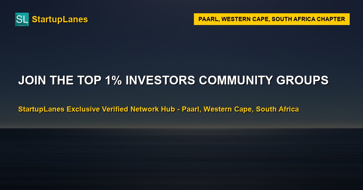 Investors WhatsApp Groups in Paarl