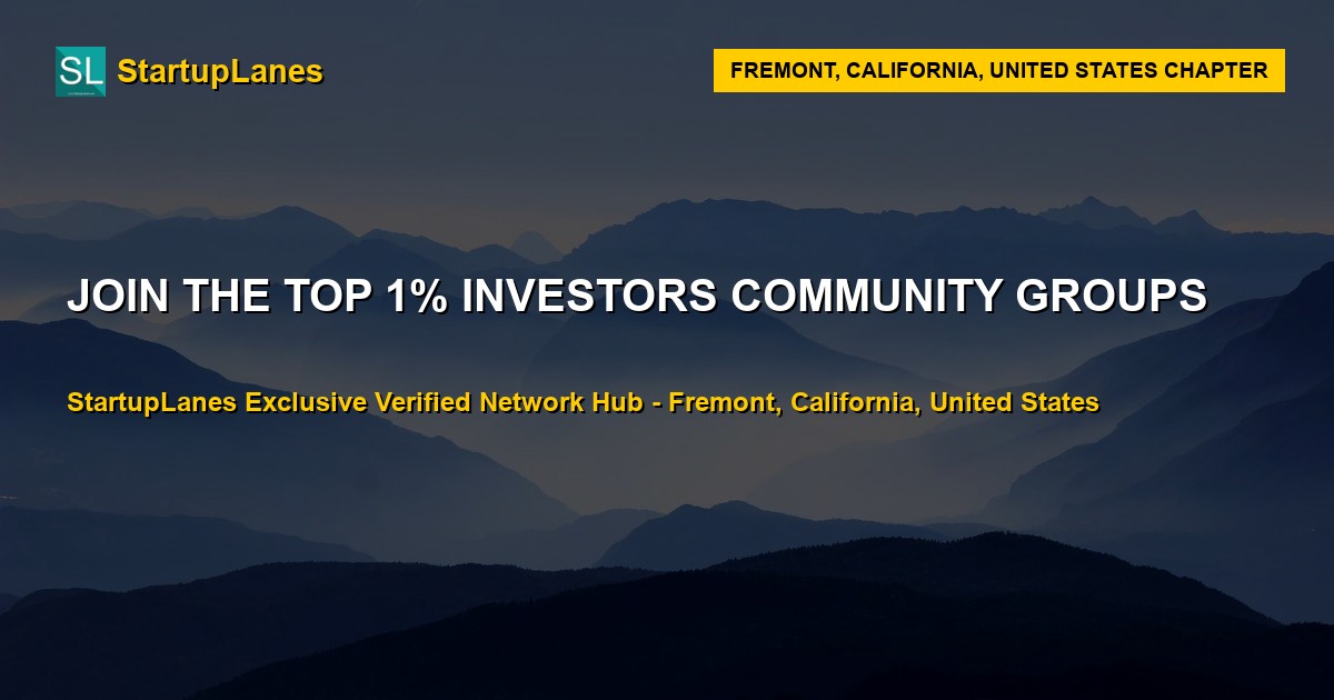 Investors WhatsApp Groups in Fremont