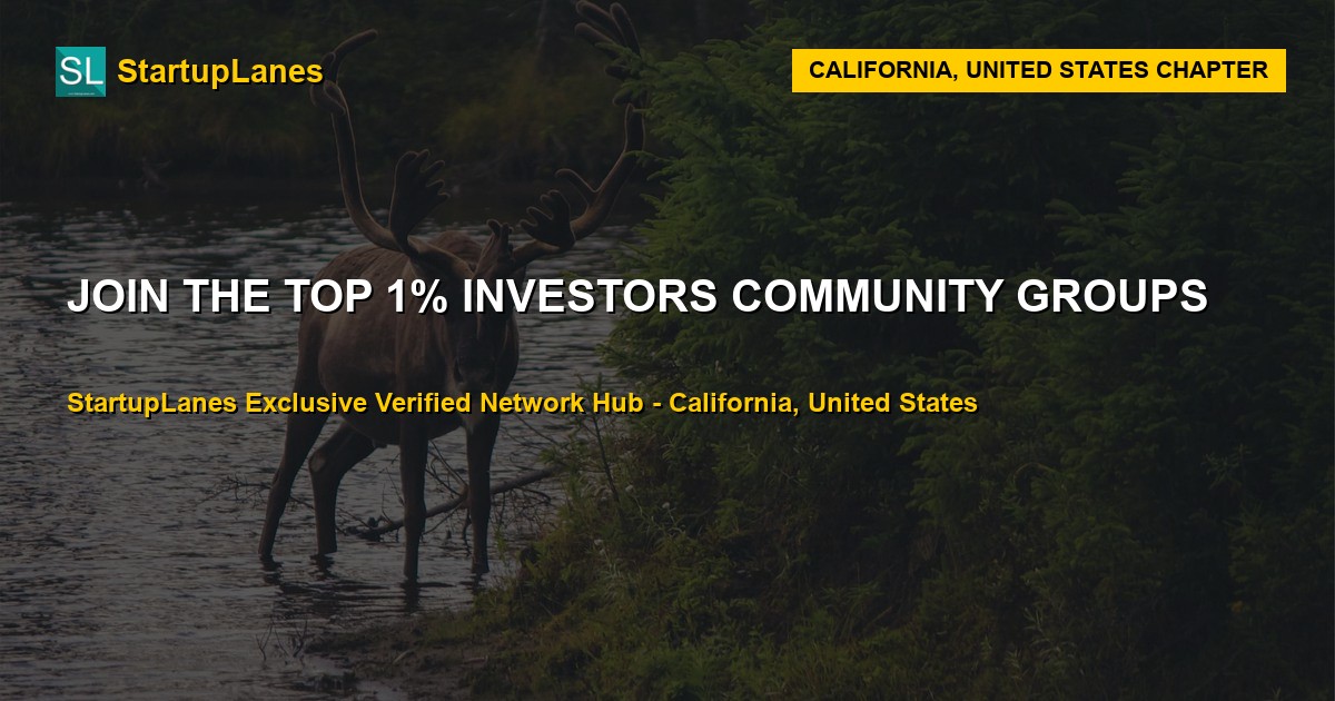 Investors WhatsApp Groups in California
