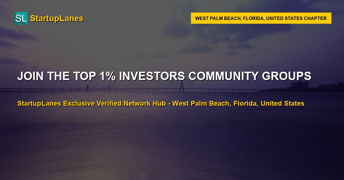 Investors WhatsApp Groups in West Palm Beach