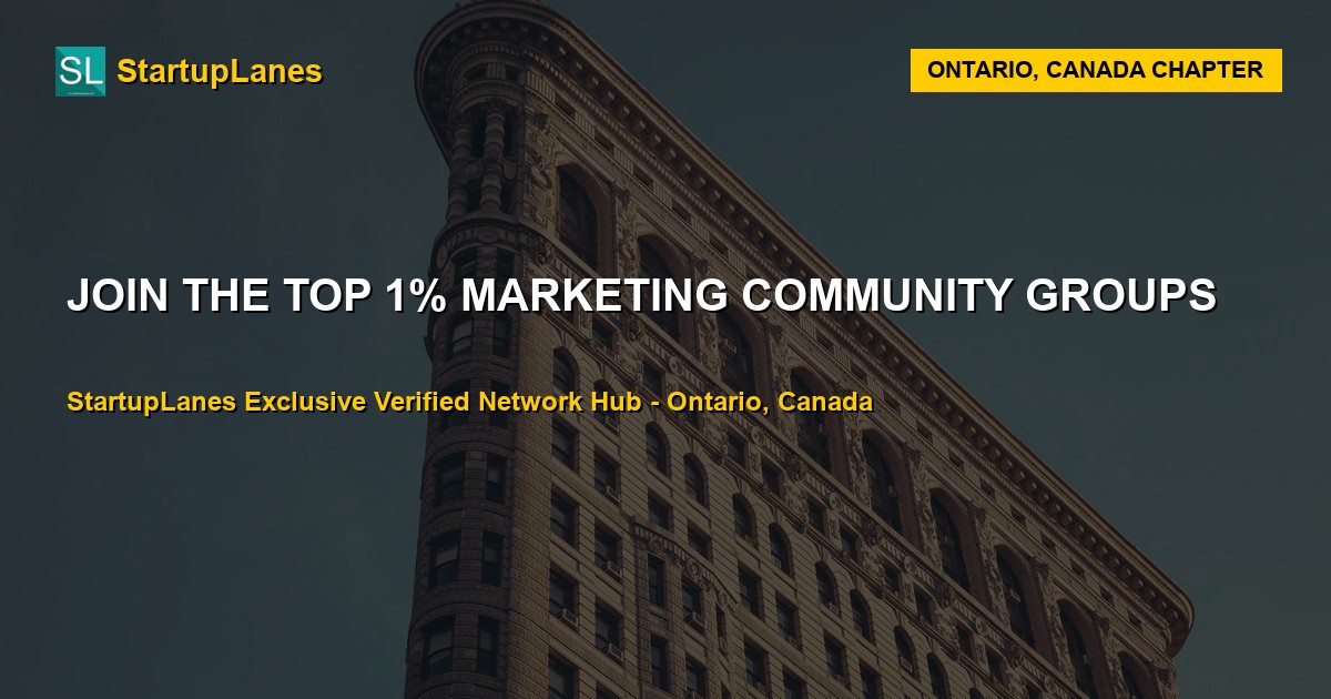 Marketing WhatsApp Groups in Ontario