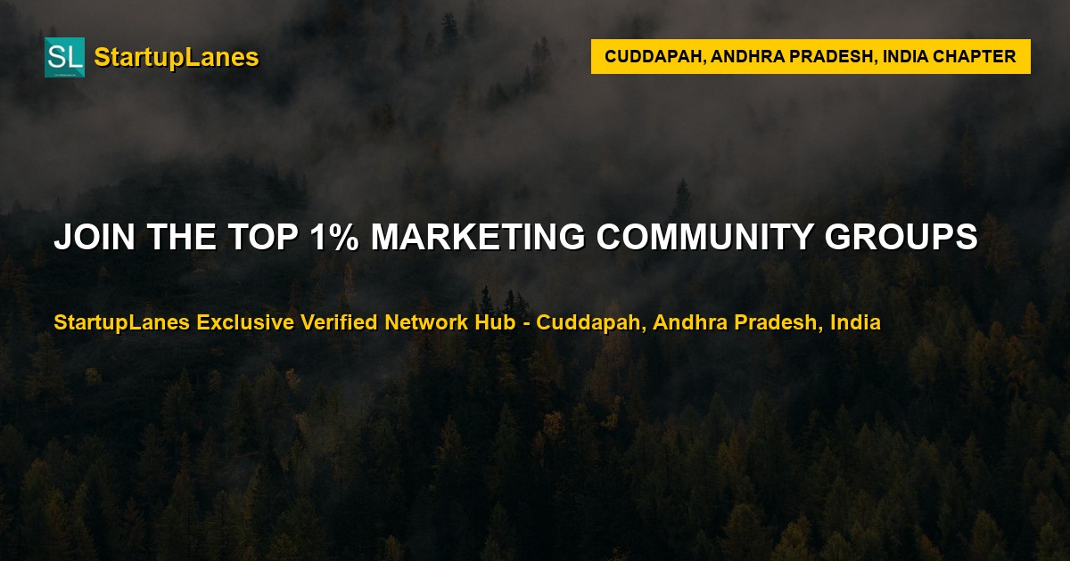 Marketing WhatsApp Groups in Cuddapah