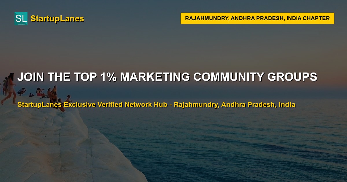 Marketing WhatsApp Groups in Rajahmundry