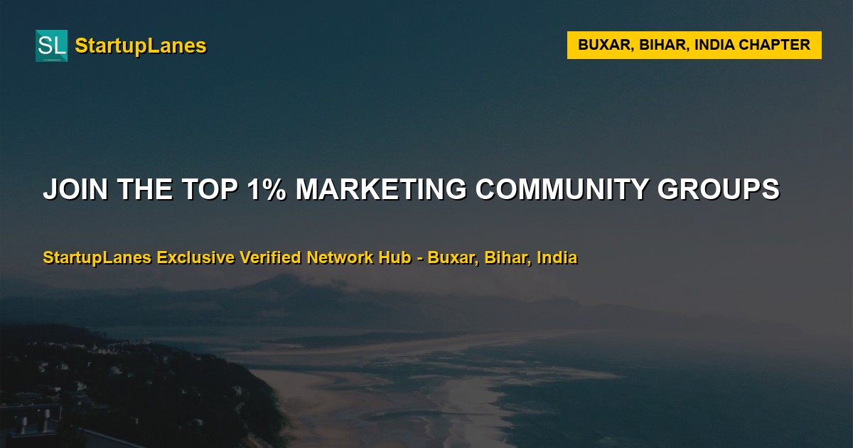 Marketing WhatsApp Groups in Buxar