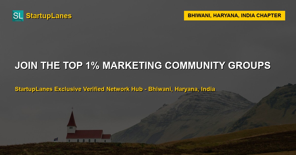 Marketing WhatsApp Groups in Bhiwani