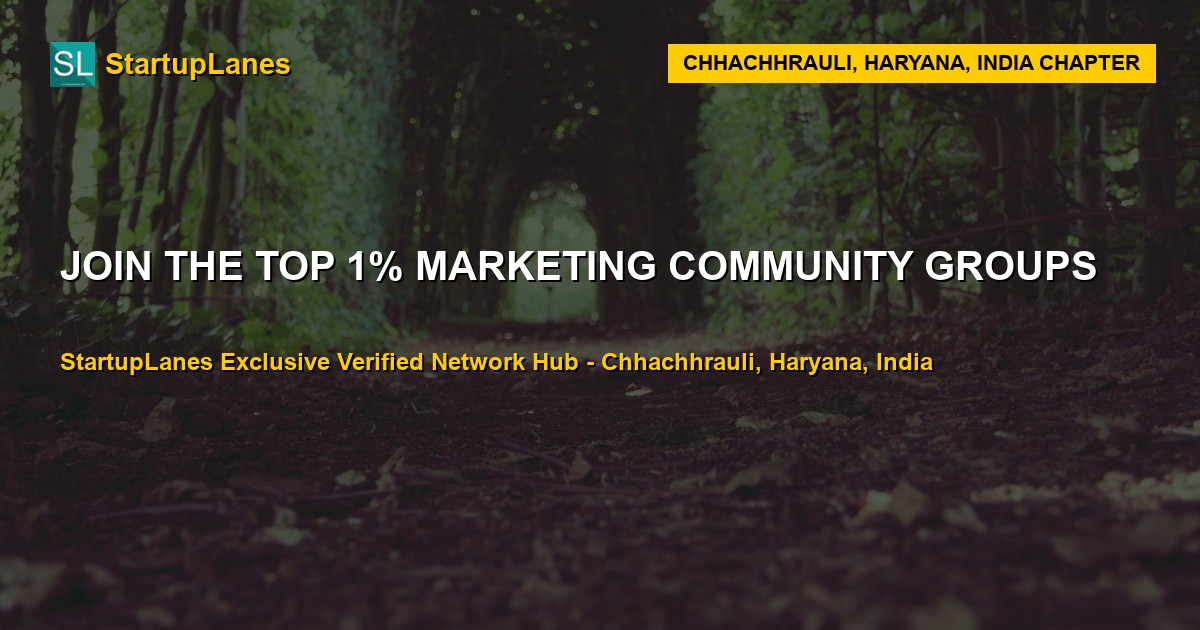 Marketing WhatsApp Groups in Chhachhrauli