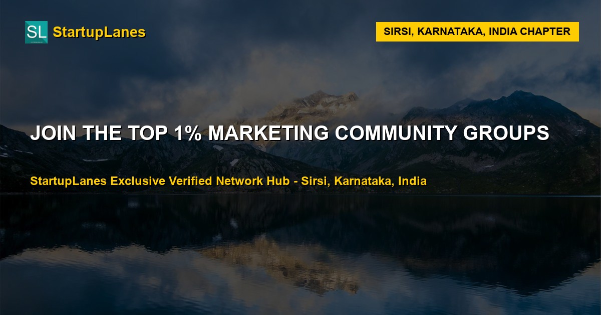 Marketing WhatsApp Groups in Sirsi