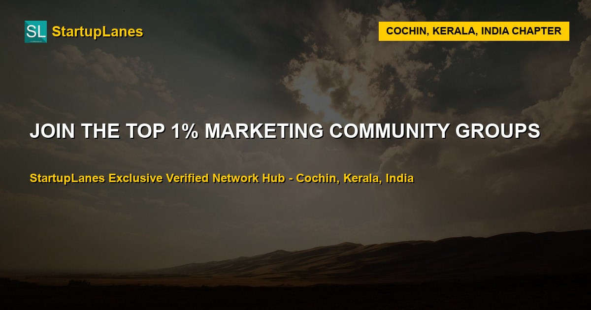 Marketing WhatsApp Groups in Cochin