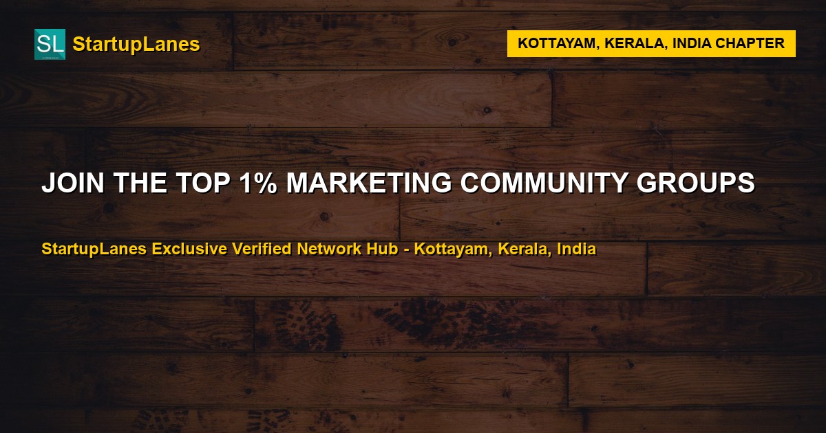 Marketing WhatsApp Groups in Kottayam