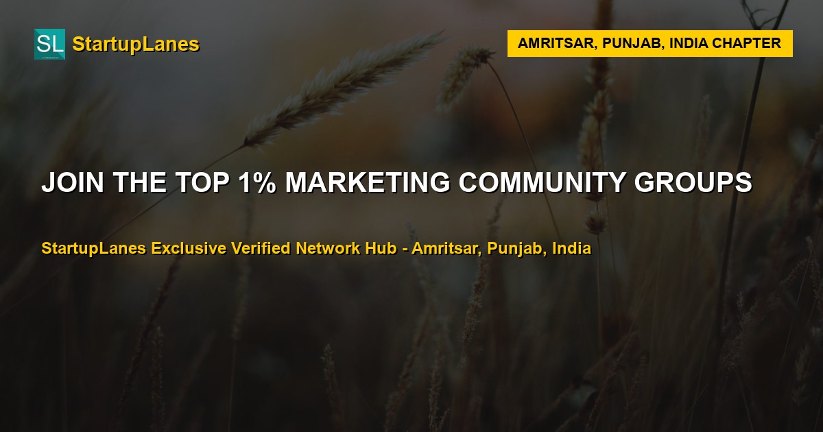 Marketing WhatsApp Groups in Amritsar
