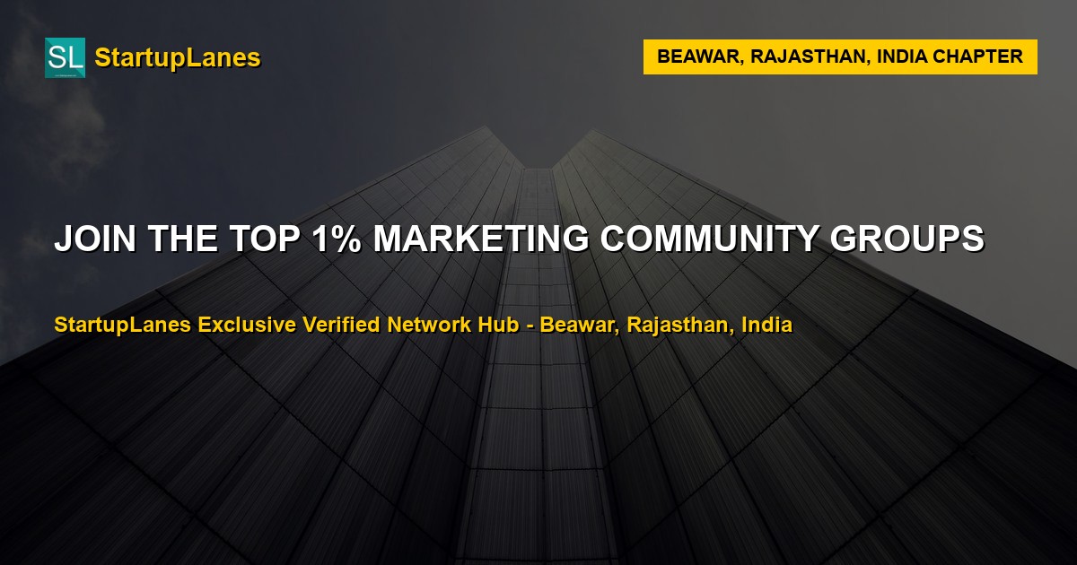 Marketing WhatsApp Groups in Beawar