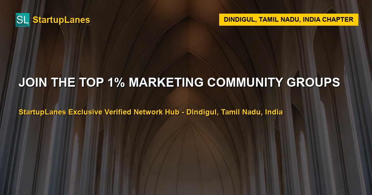Marketing WhatsApp Groups in Dindigul