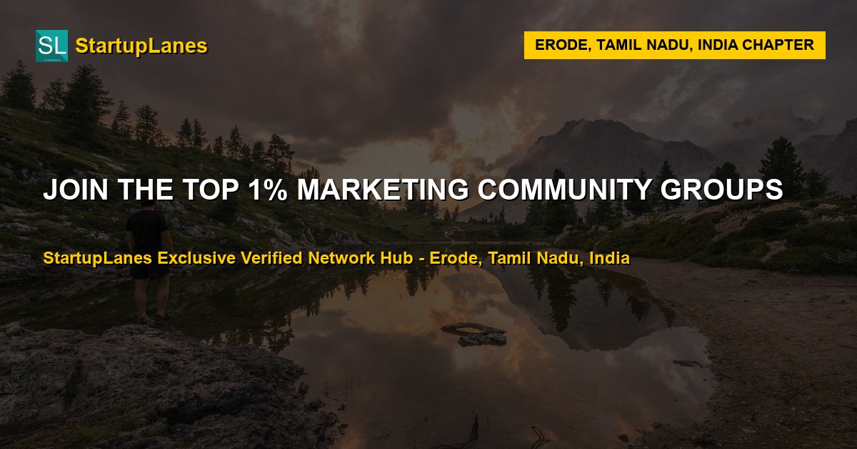 Marketing WhatsApp Groups in Erode