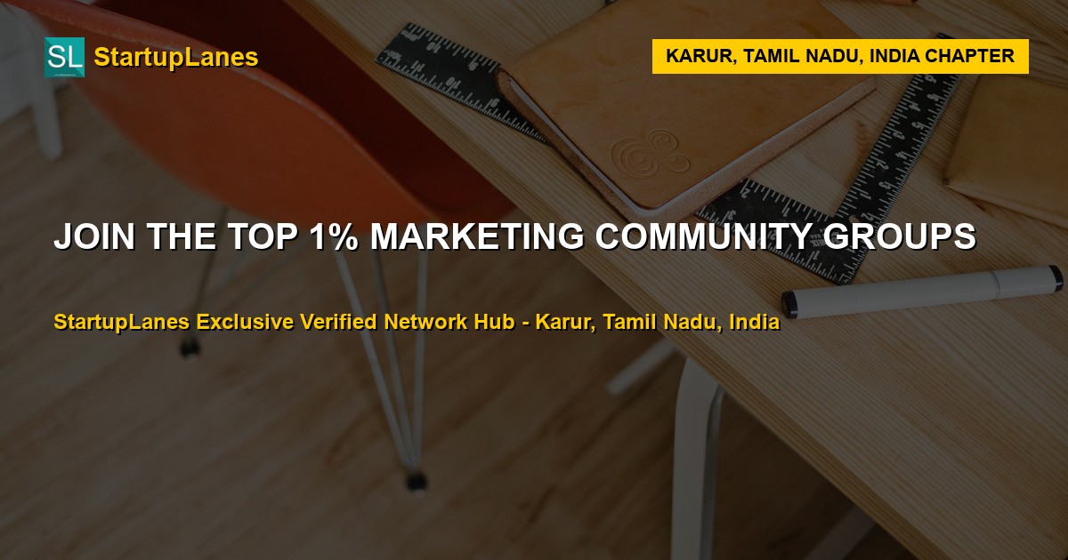 Marketing WhatsApp Groups in Karur