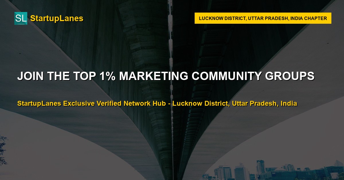 Marketing WhatsApp Groups in Lucknow District