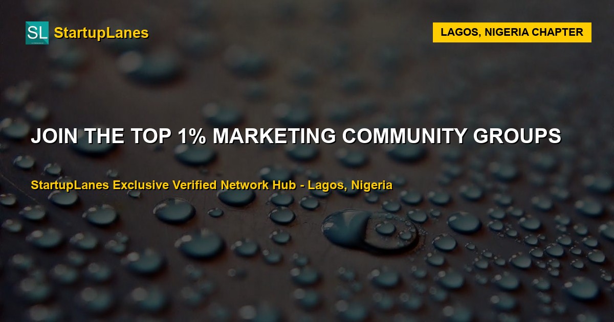 Marketing WhatsApp Groups in Lagos