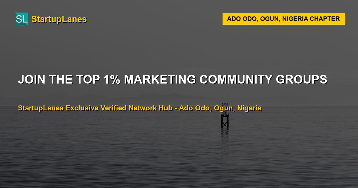 Marketing WhatsApp Groups in Ado Odo