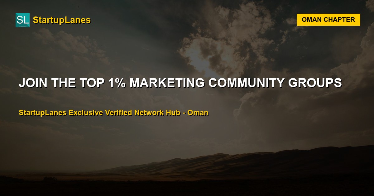 Marketing WhatsApp Groups in Oman