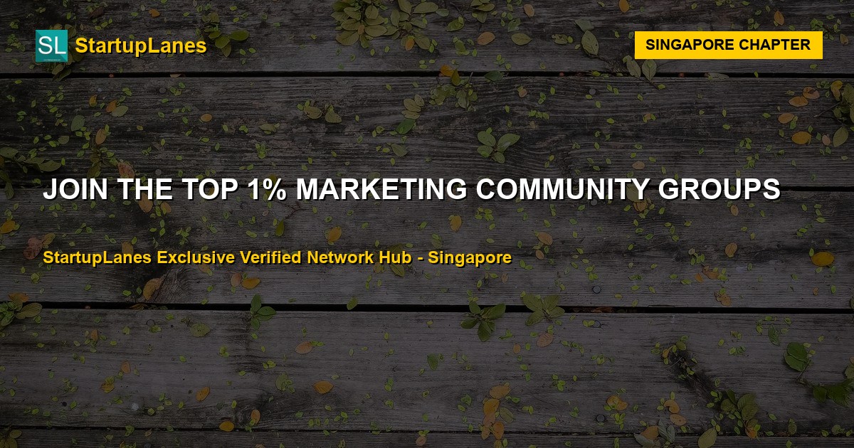 Marketing WhatsApp Groups in Singapore