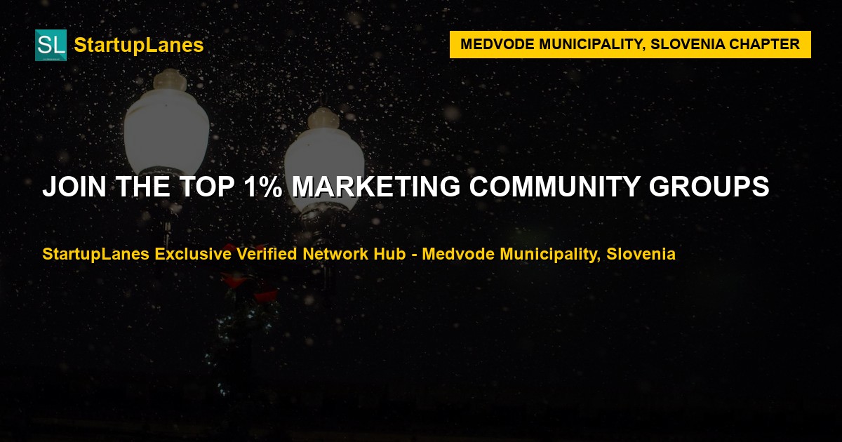 Marketing WhatsApp Groups in Medvode Municipality