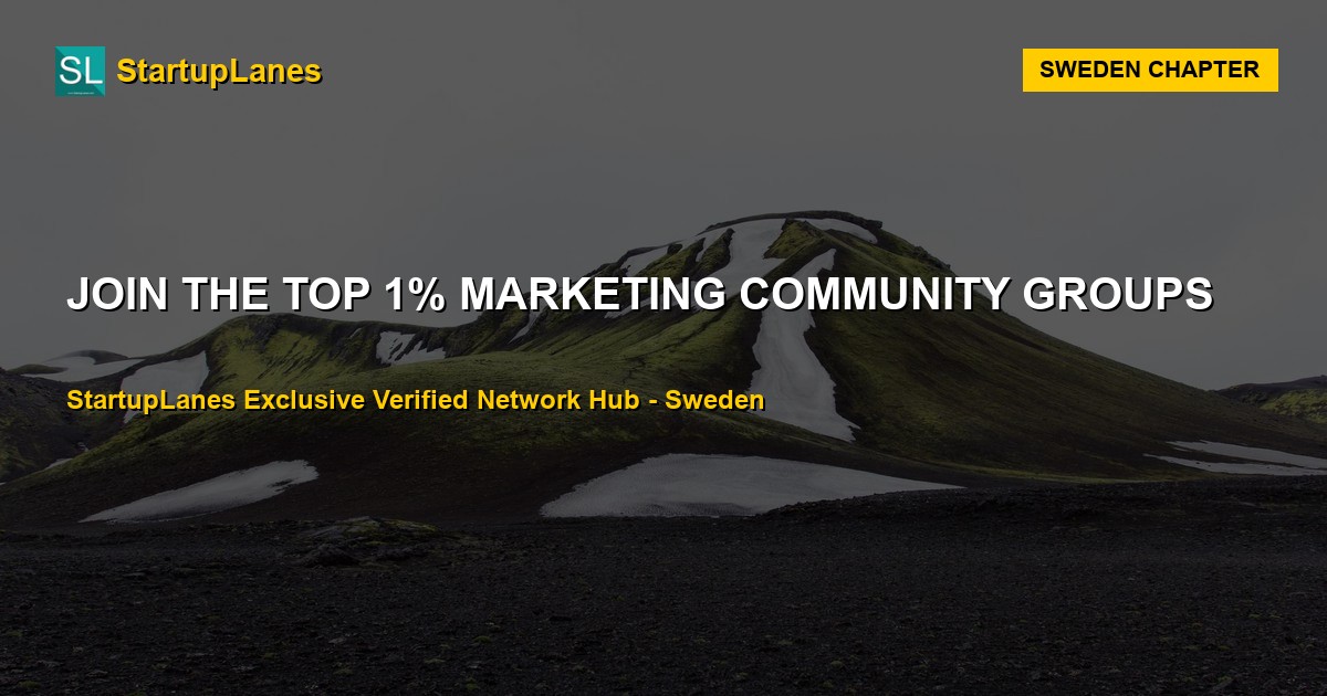 Marketing WhatsApp Groups in Sweden