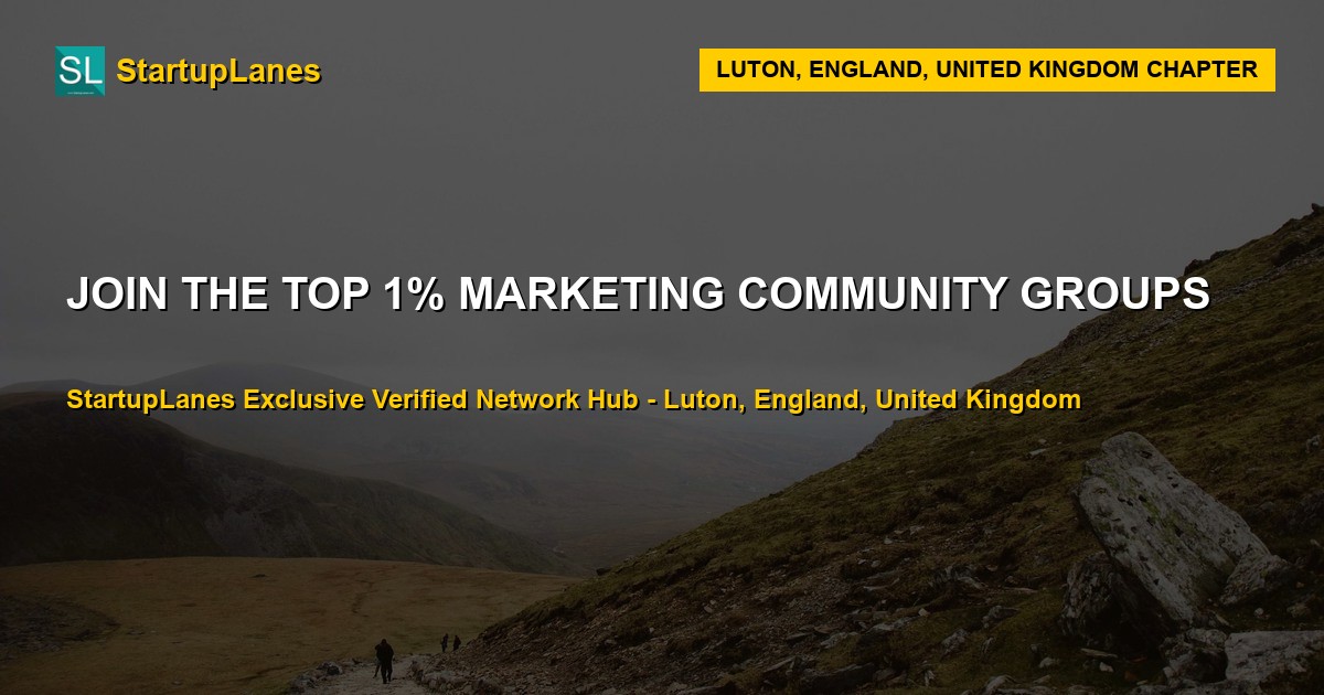 Marketing WhatsApp Groups in Luton
