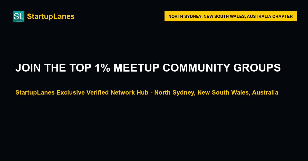 Meetup WhatsApp Groups in North Sydney
