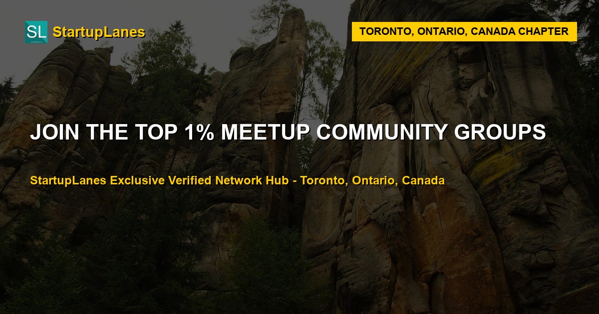 Meetup WhatsApp Groups in Toronto