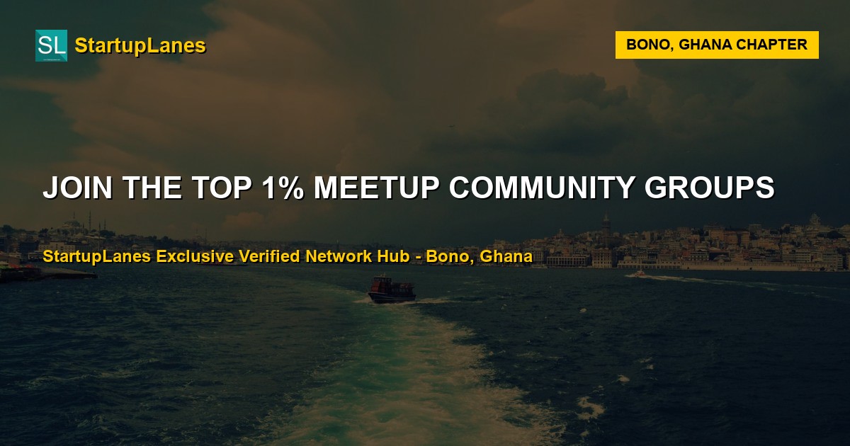 Meetup WhatsApp Groups in Bono
