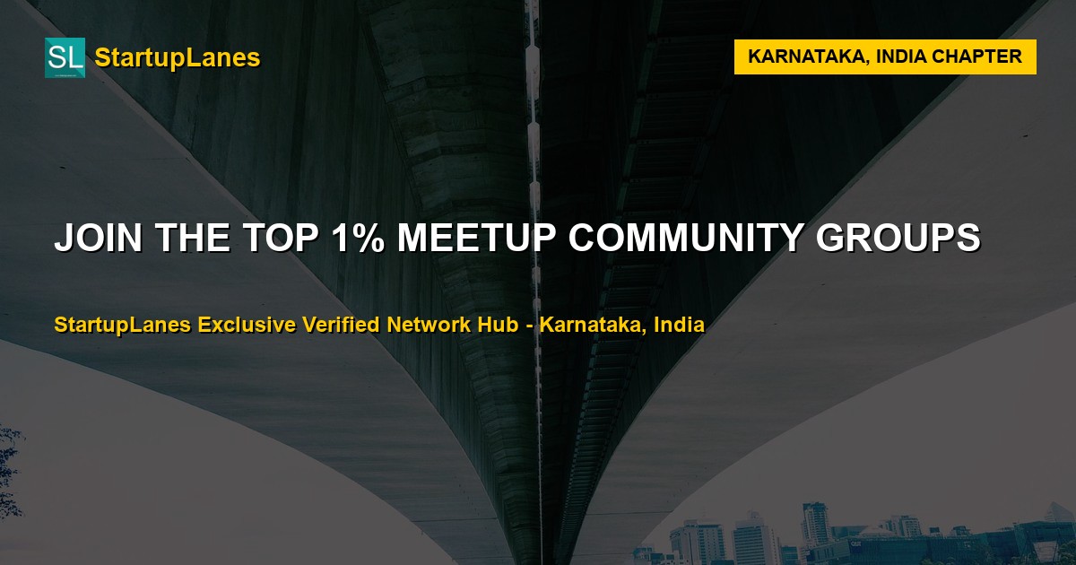 Meetup WhatsApp Groups in Karnataka