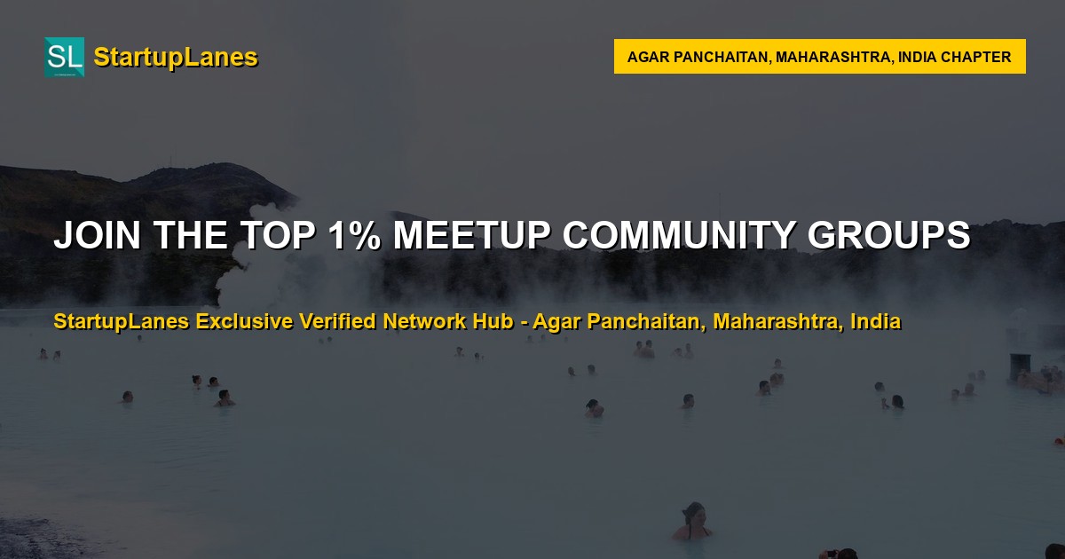 Meetup WhatsApp Groups in Agar Panchaitan