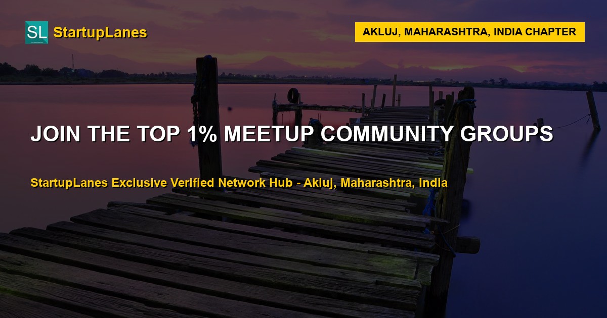 Meetup WhatsApp Groups in Akluj