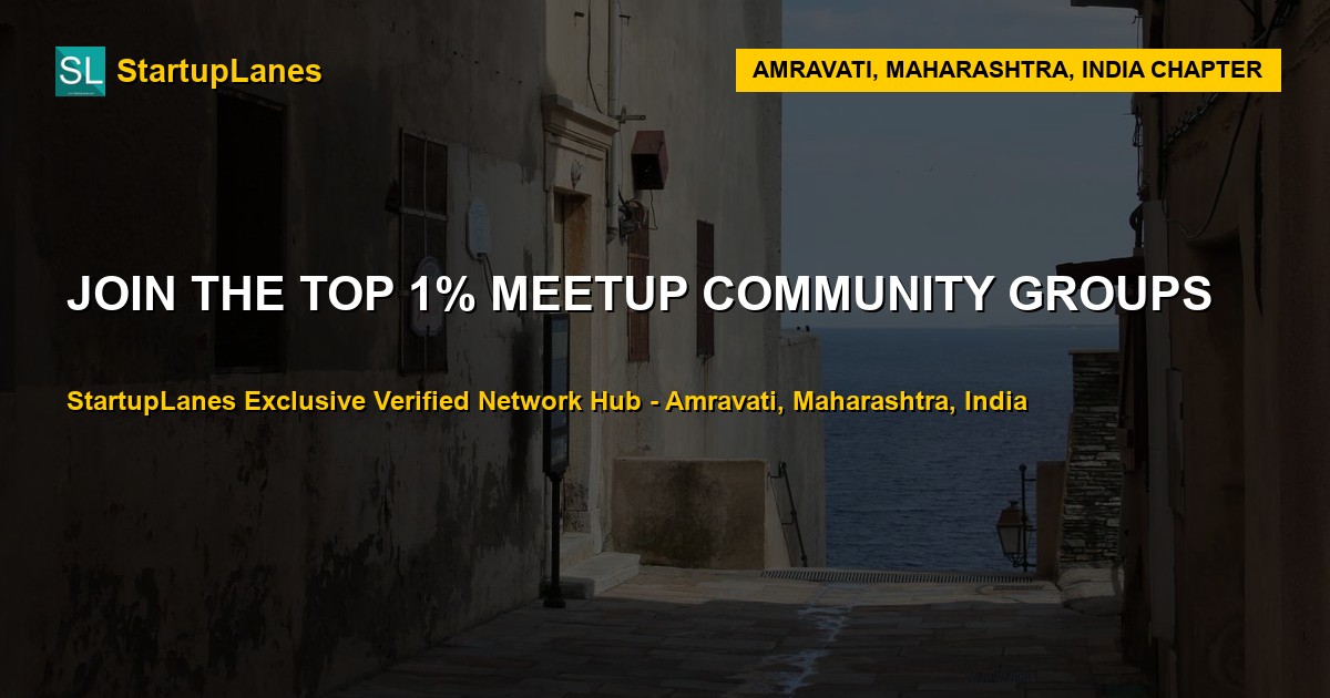 Meetup WhatsApp Groups in Amravati