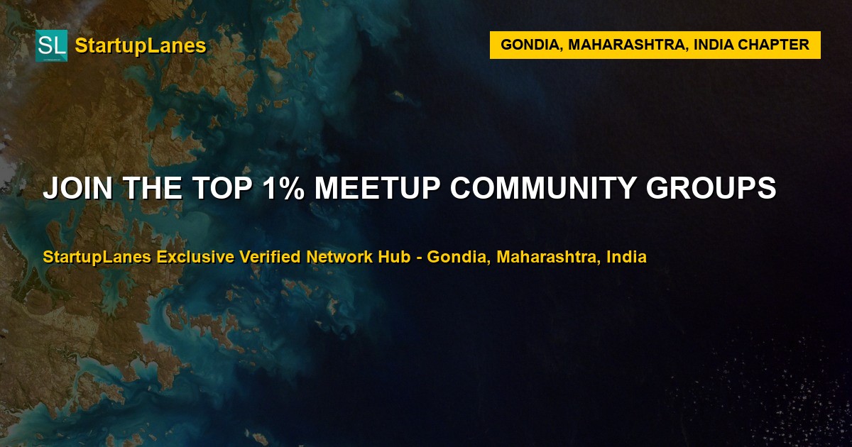 Meetup WhatsApp Groups in Gondia