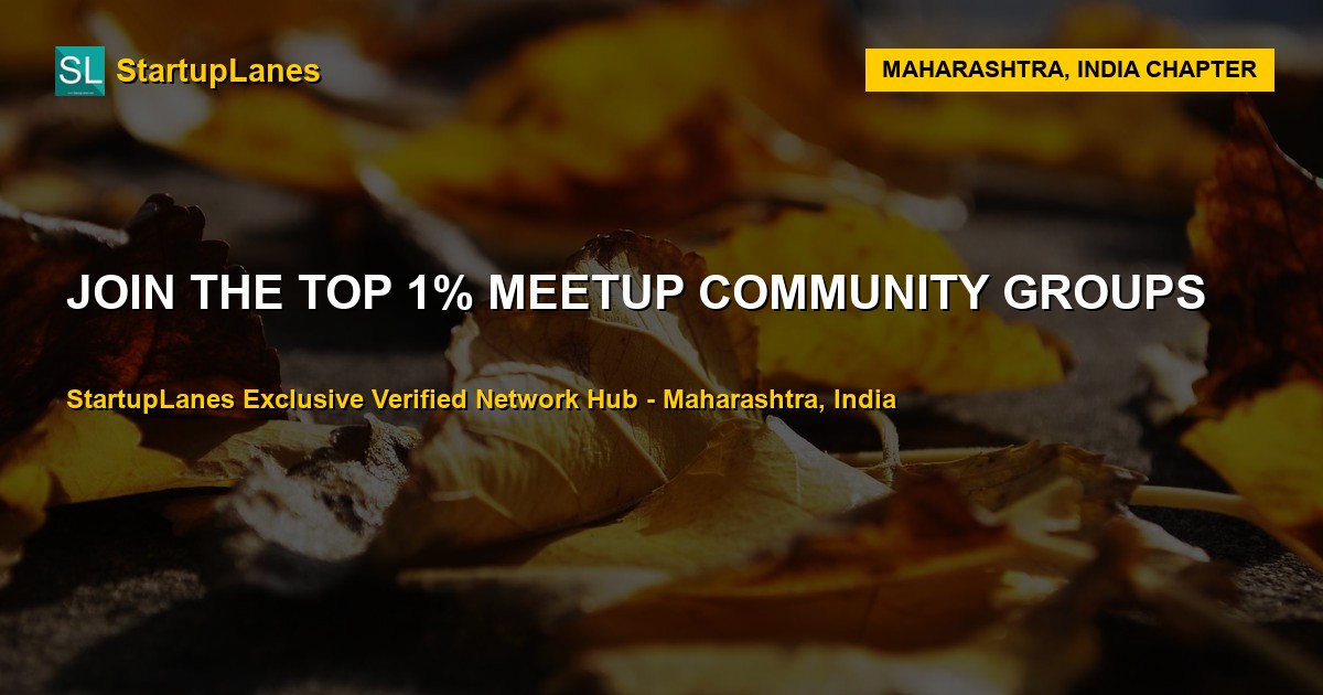 Meetup WhatsApp Groups in Maharashtra