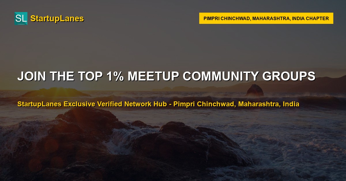Meetup WhatsApp Groups in Pimpri Chinchwad