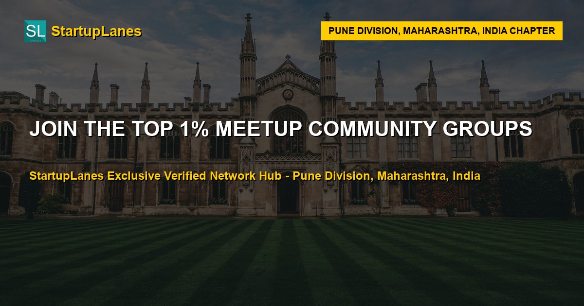 Meetup WhatsApp Groups in Pune Division